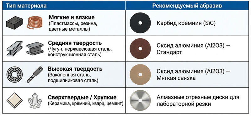 металлографический отрезной диск